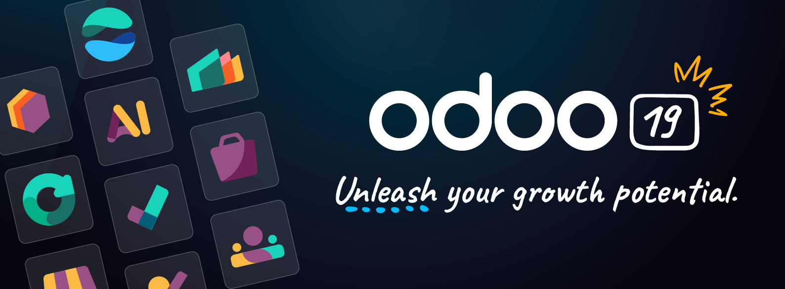 Dashboard de módulos Odoo